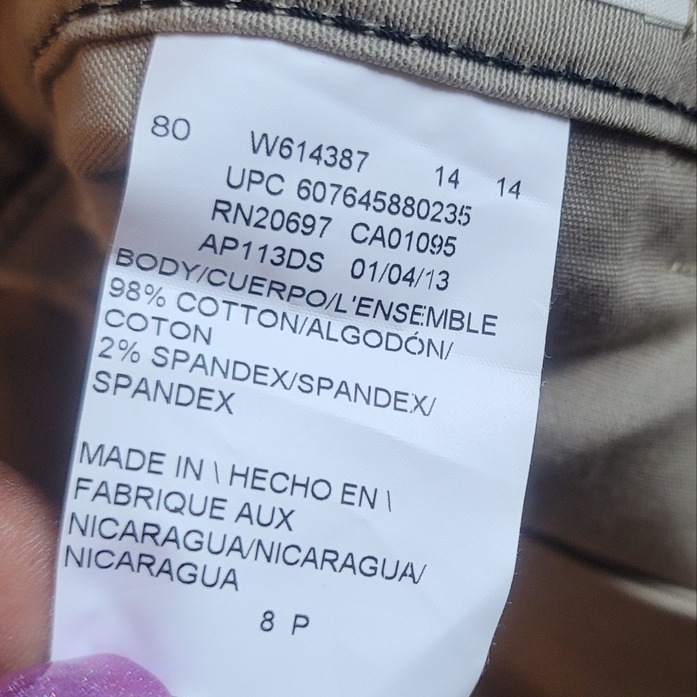 NWT! Dickies Desert Sand Khaki Stretch Twill Mid Rise Straight Leg Pant … - Picture 5 of 11